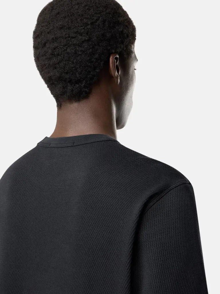 Sweat-shirt ras-du-cou coupe regular à finitions élastiquées - CALVERO