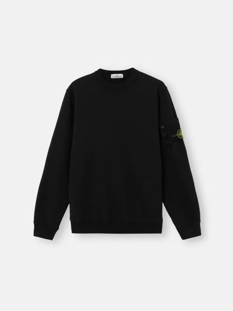 Sweat-shirt ras-du-cou coupe regular avec poche de la saison - CALVERO