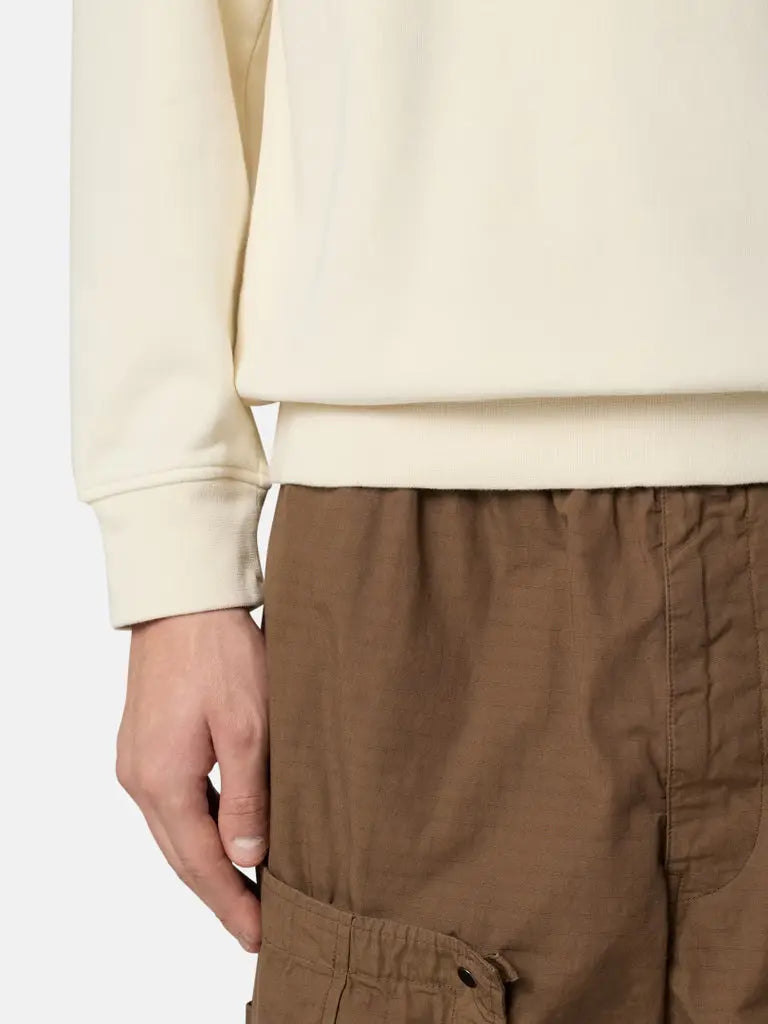Sweat-shirt ras-du-cou coupe regular avec poche de la saison - CALVERO