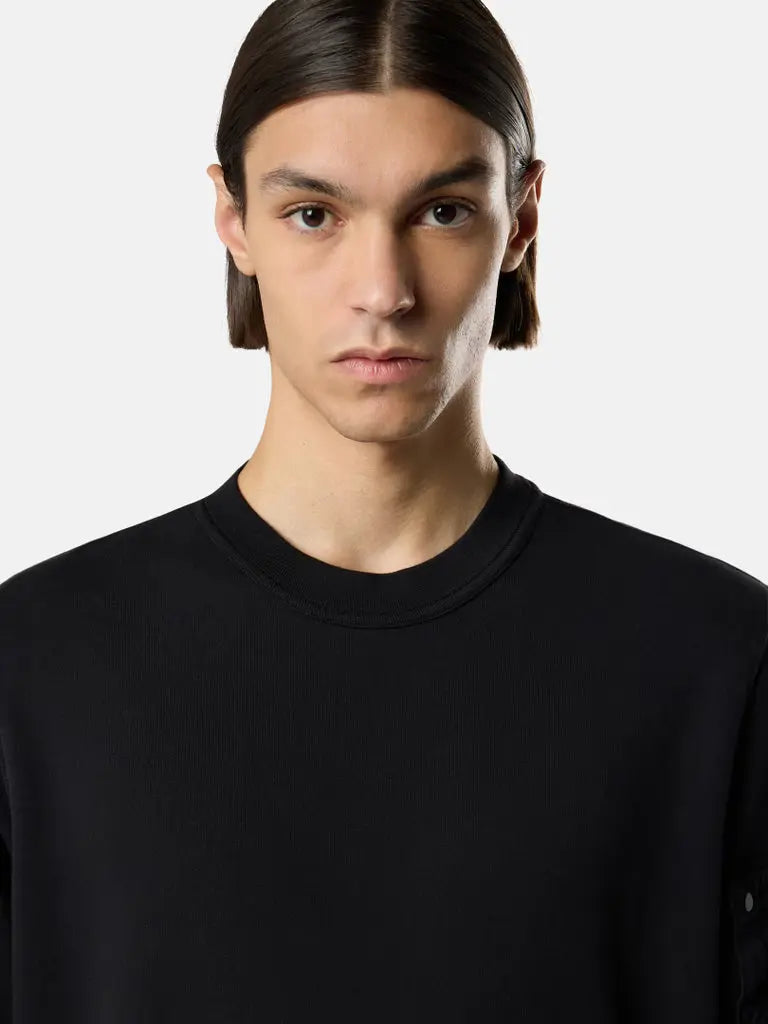 Sweat-shirt ras-du-cou coupe regular avec poche de la saison - CALVERO