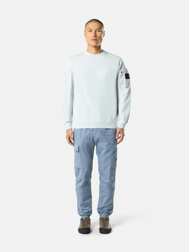 Sweat-shirt ras-du-cou coupe regular avec poche de la saison - CALVERO
