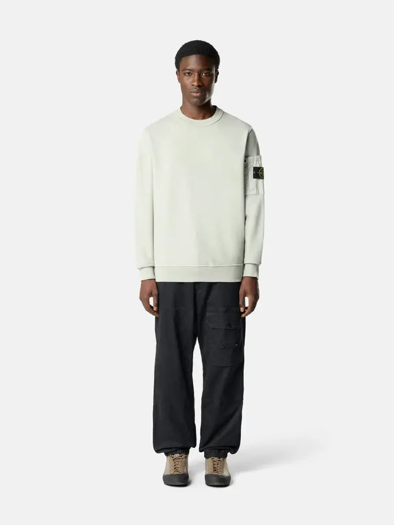 Sweat-shirt ras-du-cou coupe regular avec poche de la saison - CALVERO