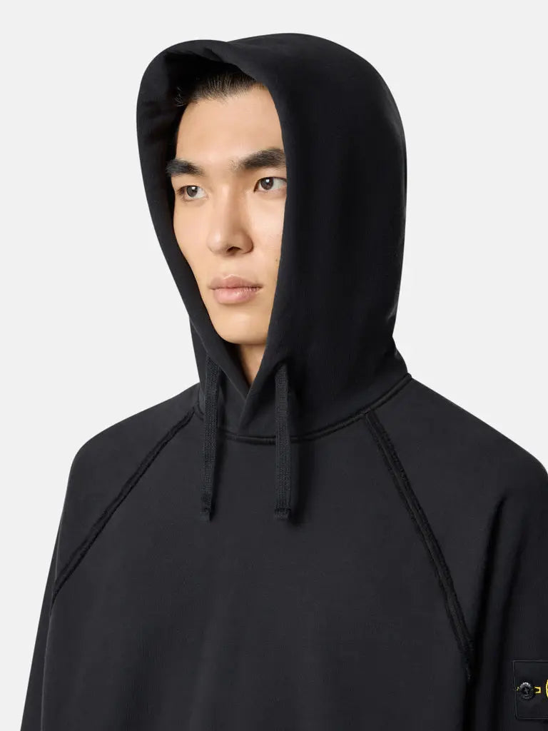 Sweat-shirt à capuche, coupe oversize, avec manches raglan - CALVERO