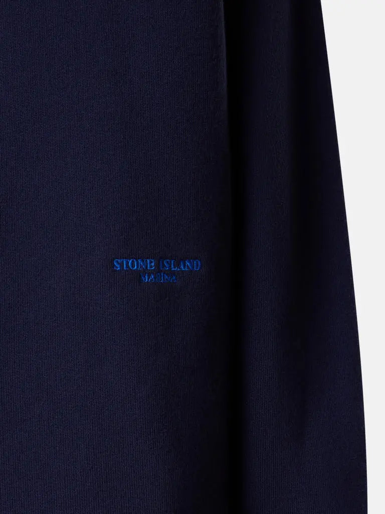 Sweat-shirt coupe oversize à glissière courte avec broderie - CALVERO