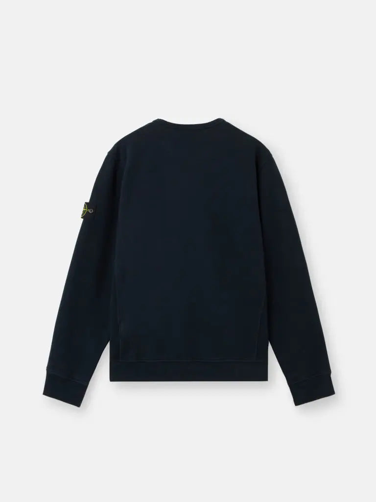 Sweat-shirt ras-du-cou coupe regular avec insertions côtelées - CALVERO