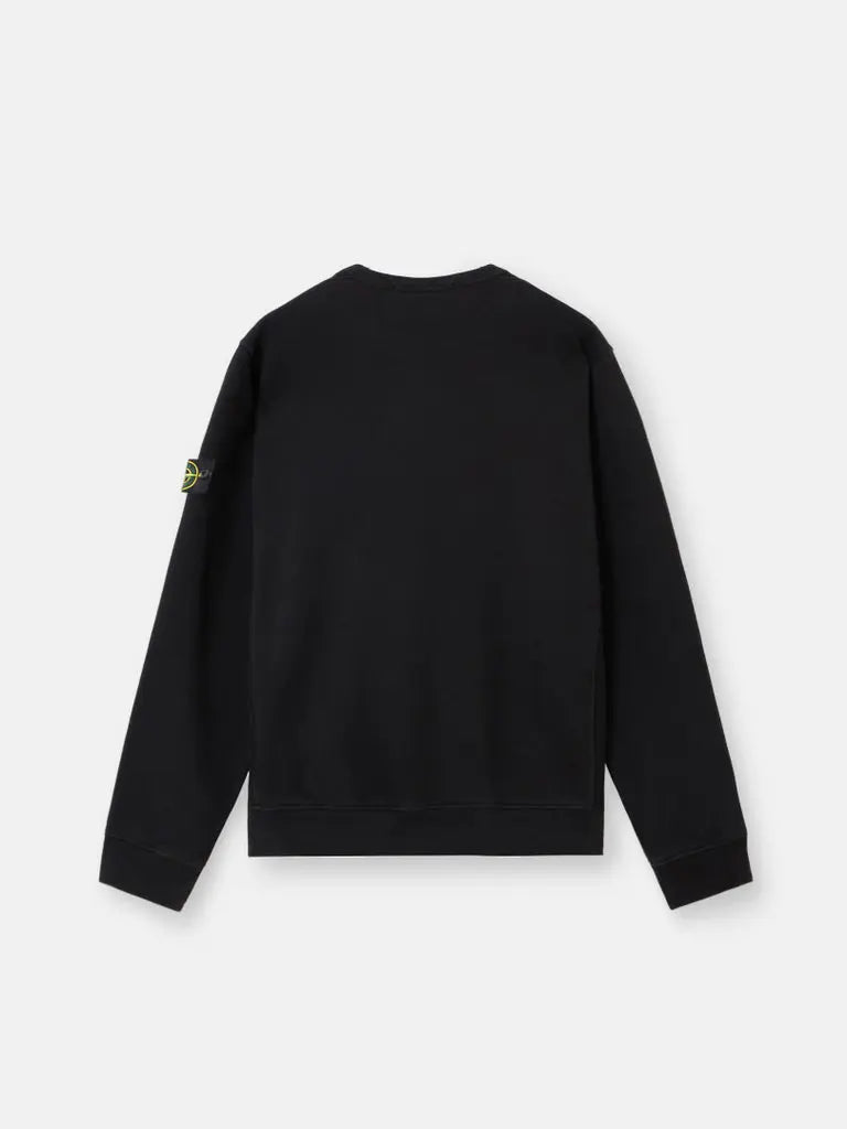 Sweat-shirt ras-du-cou coupe regular avec insertions côtelées - CALVERO