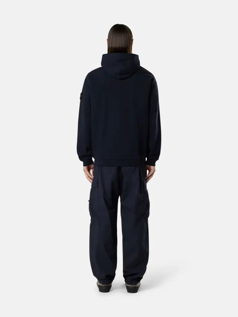 Sweat-shirt zippé à capuche coupe regular à poches - CALVERO