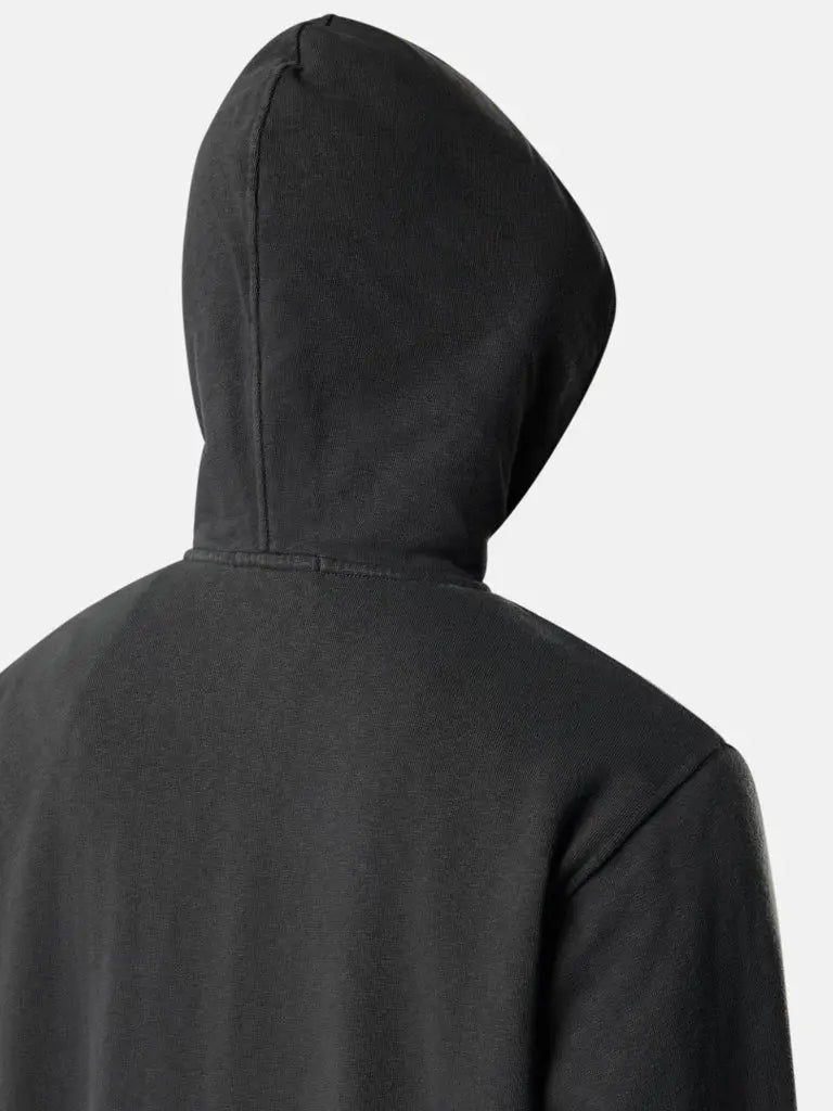 Sweat-shirt zippé à capuche coupe regular à poches - CALVERO