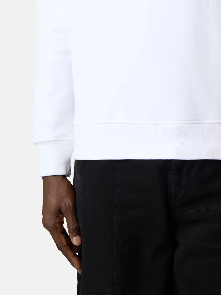 Sweat-shirt ras-du-cou coupe regular avec manches raglan - CALVERO