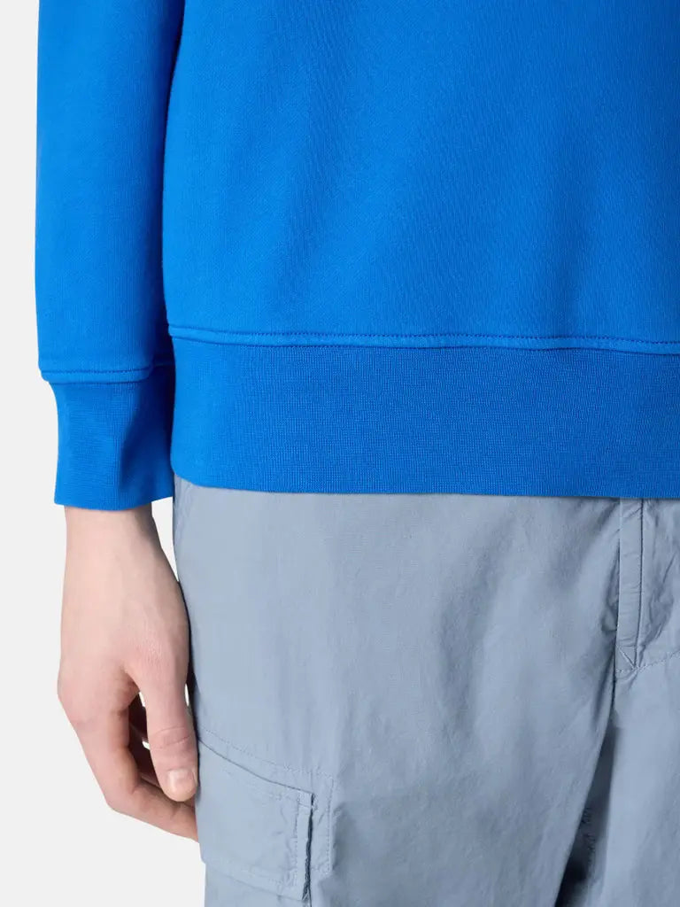 Sweat-shirt ras-du-cou coupe regular avec manches raglan - CALVERO