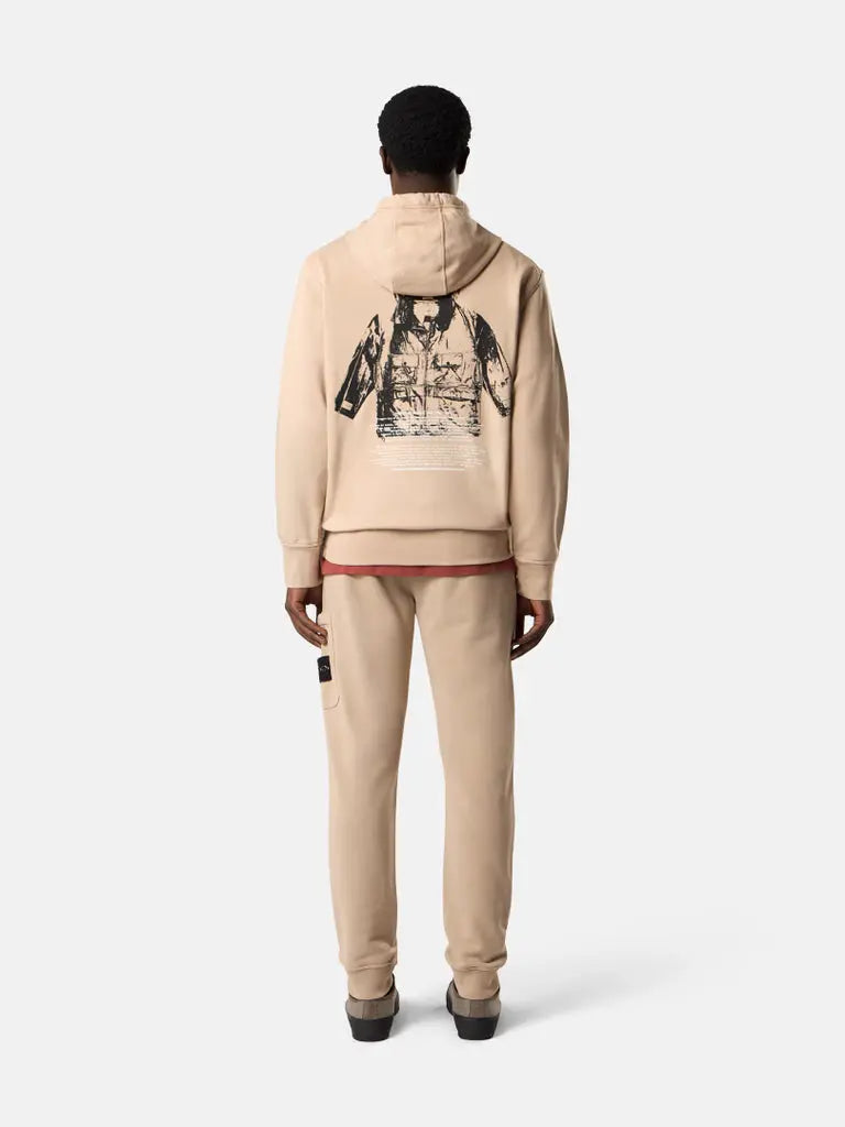 Sweat-shirt coupe regular à capuche avec imprimé « ARCHIVIO » - CALVERO