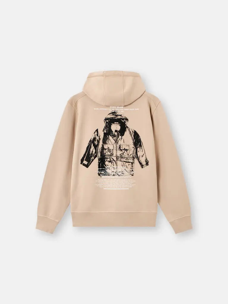 Sweat-shirt coupe regular à capuche avec imprimé « ARCHIVIO » - CALVERO