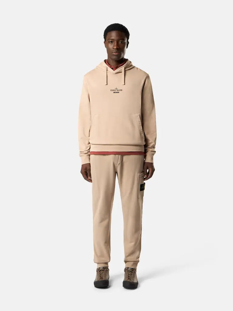 Sweat-shirt coupe regular à capuche avec imprimé « ARCHIVIO » - CALVERO