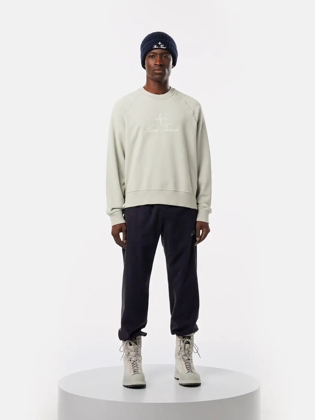 Sweat-shirt ras-du-cou coupe oversize à manches raglan - CALVERO