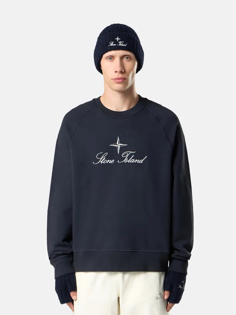 Sweat-shirt ras-du-cou coupe oversize à manches raglan - CALVERO