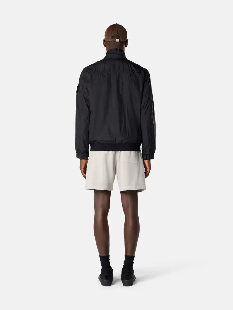 Short de jogging en molleton de coton flammé à effet irrégulier - CALVERO