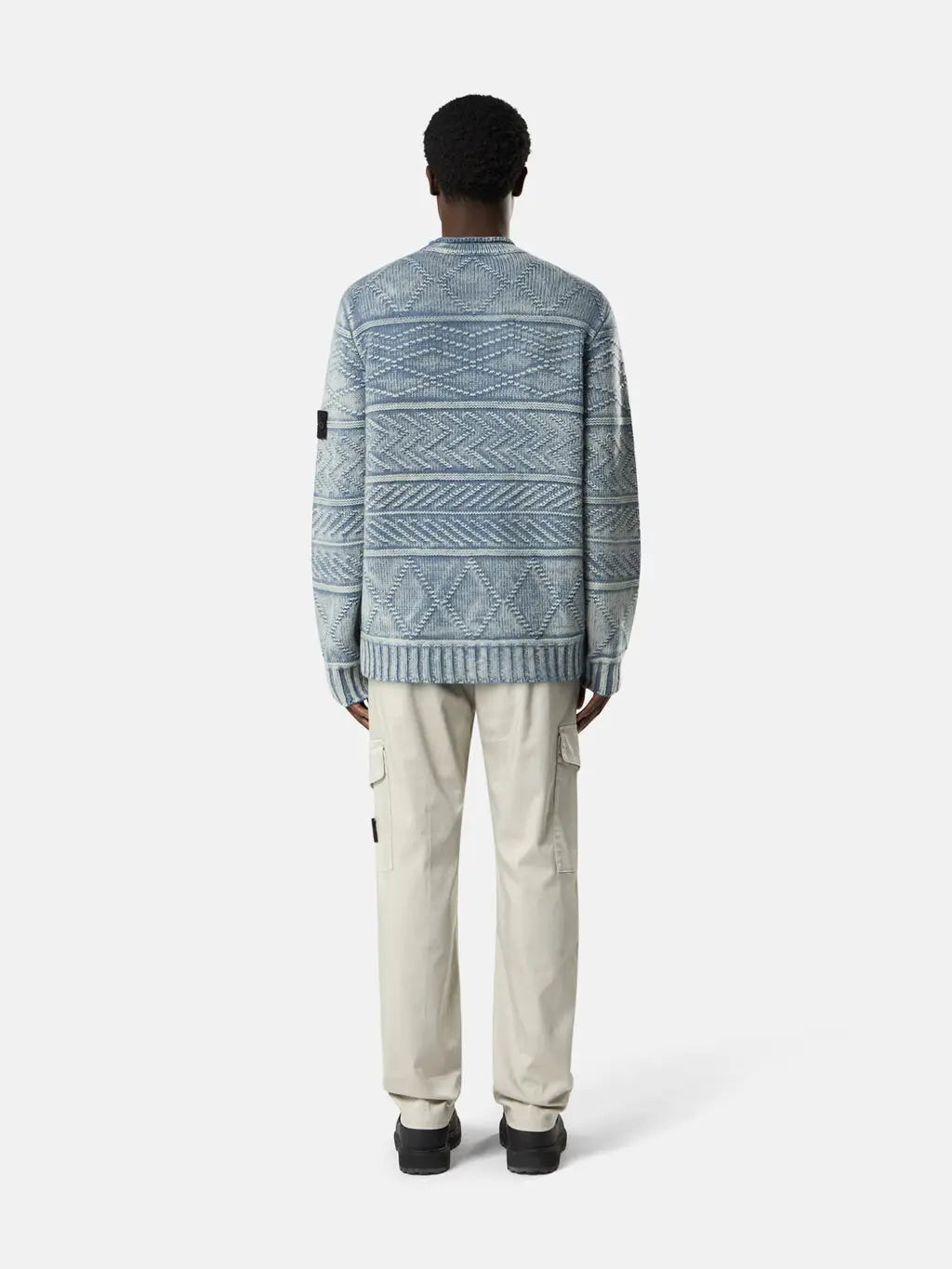 Pull Stone Island à col fluide - CALVERO