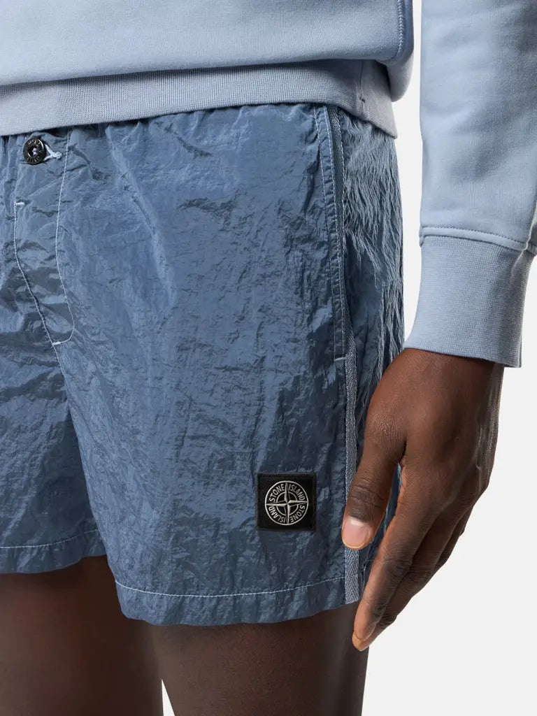 Short de bain coupe slim à poches - CALVERO