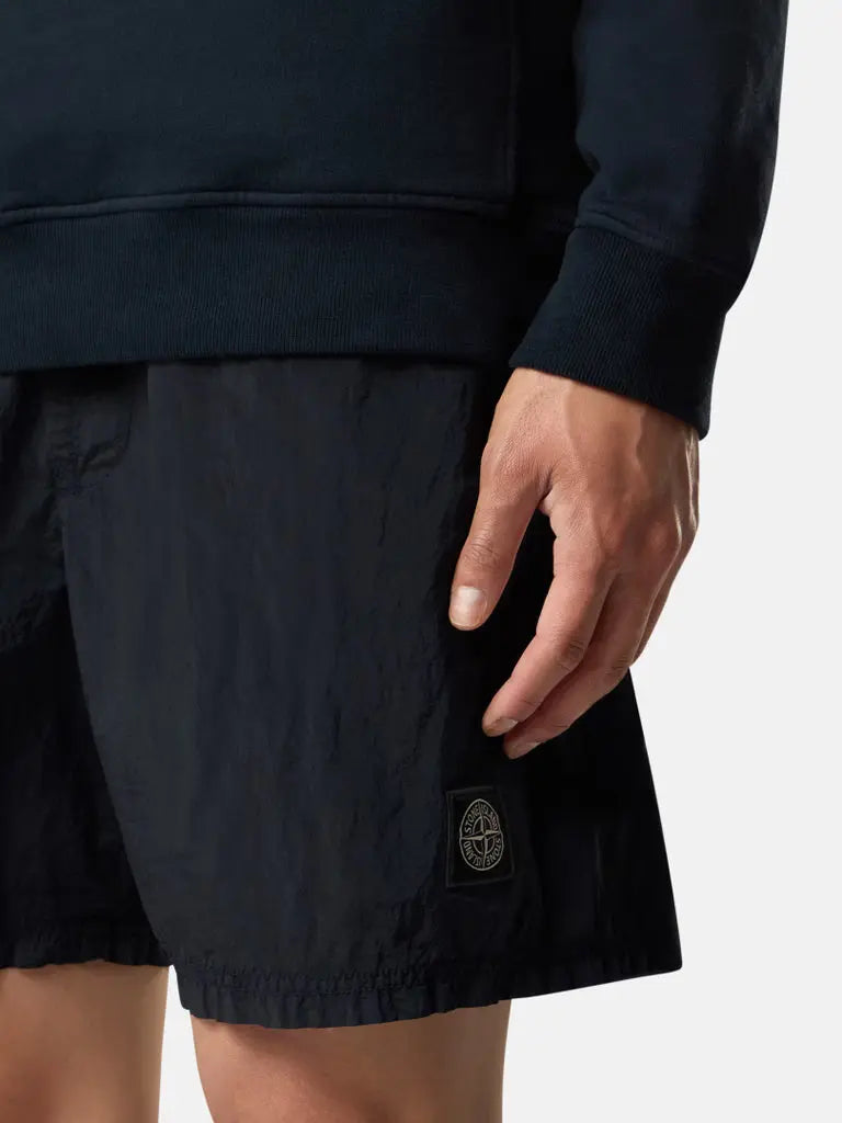 Short de bain mi-long coupe regular à poches - CALVERO
