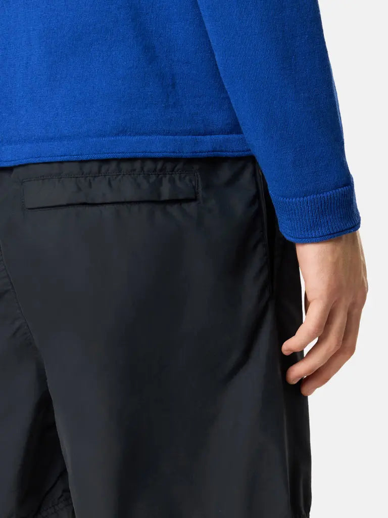 Short de bain mi-long, coupe regular, à poches - CALVERO