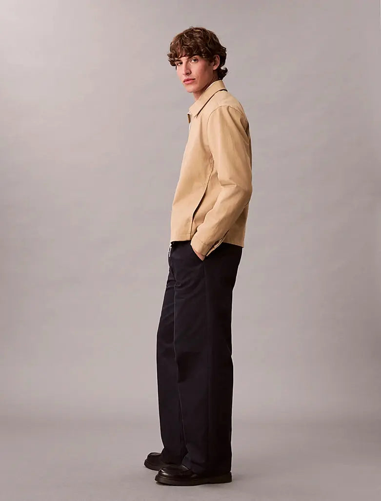 Blouson en coton façonné Calvin Klein