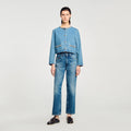 Blouson en denim strassé - CALVERO