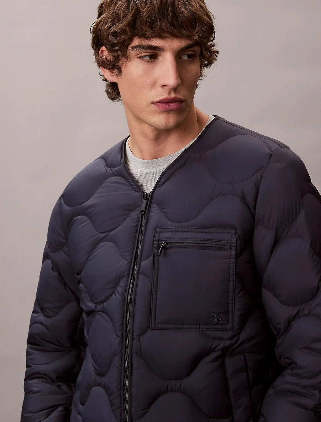 Bomber matelassé en nylon Calvin Klein