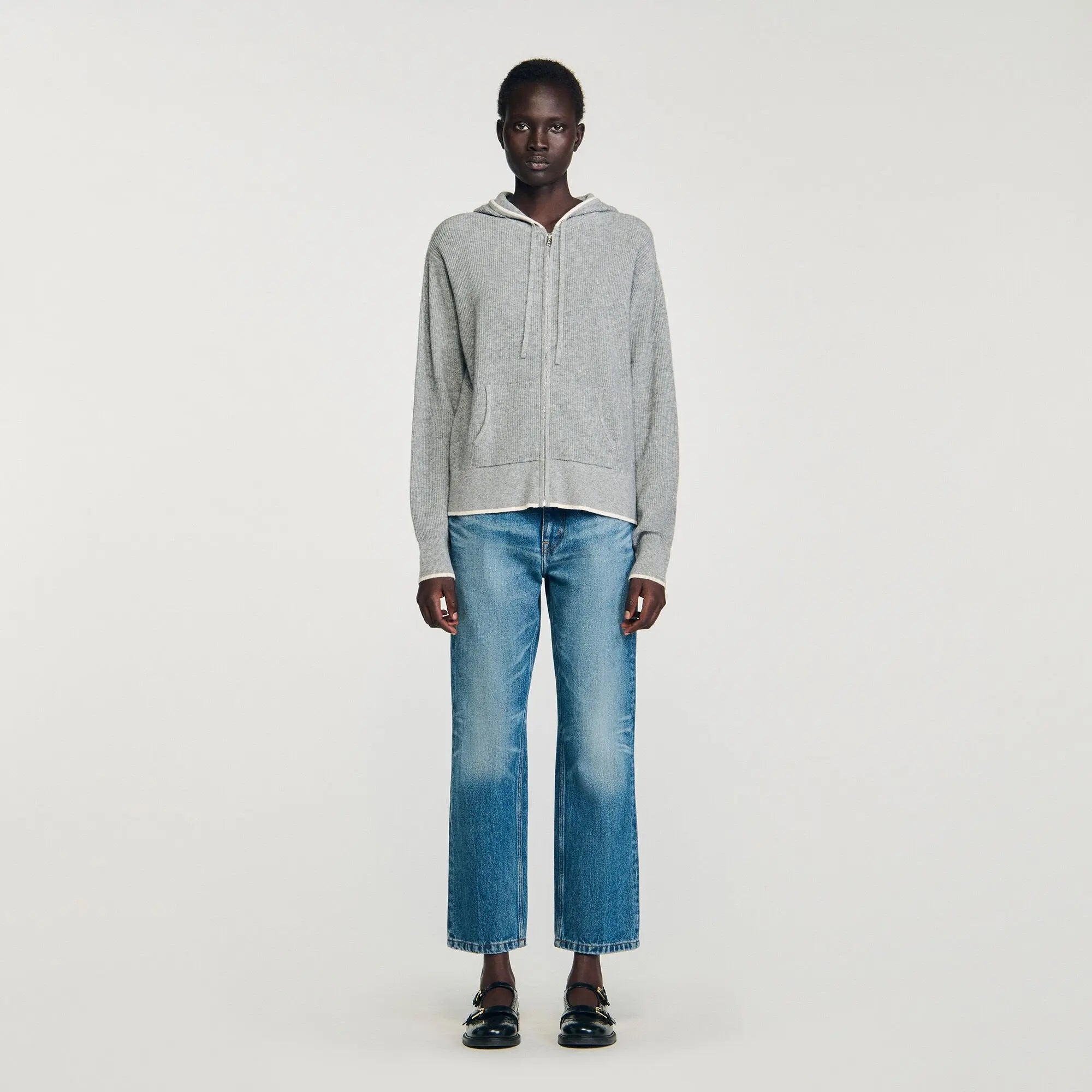 Cardigan à capuche - CALVERO