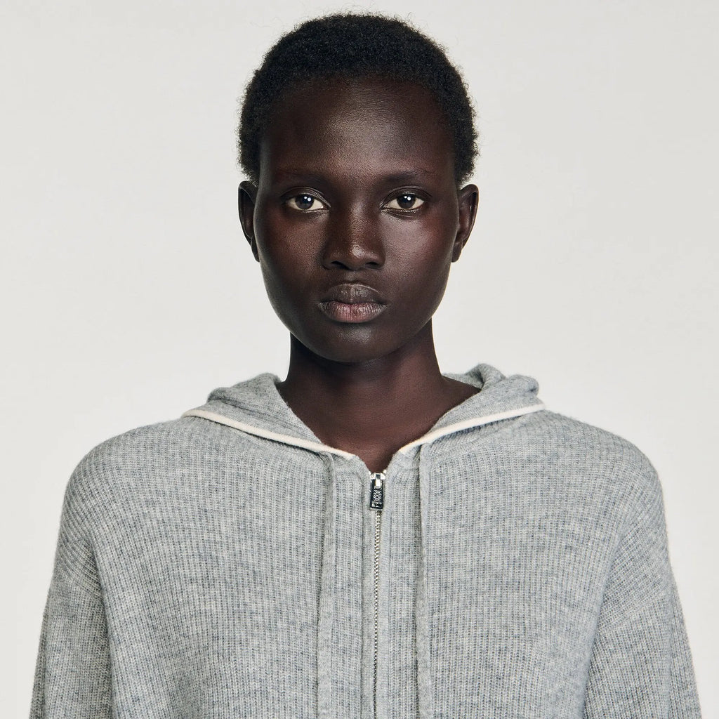 Cardigan à capuche - CALVERO
