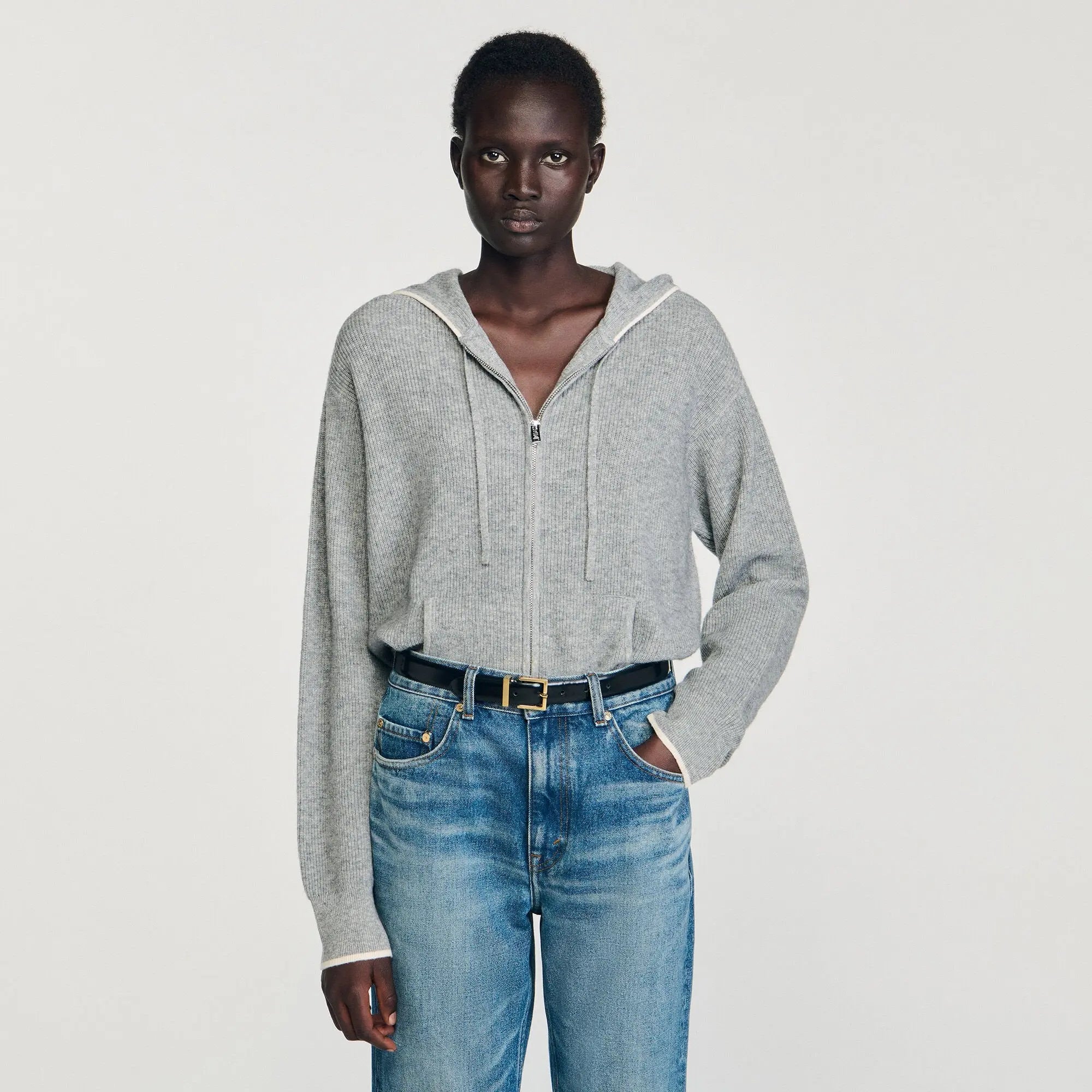 Cardigan à capuche - CALVERO