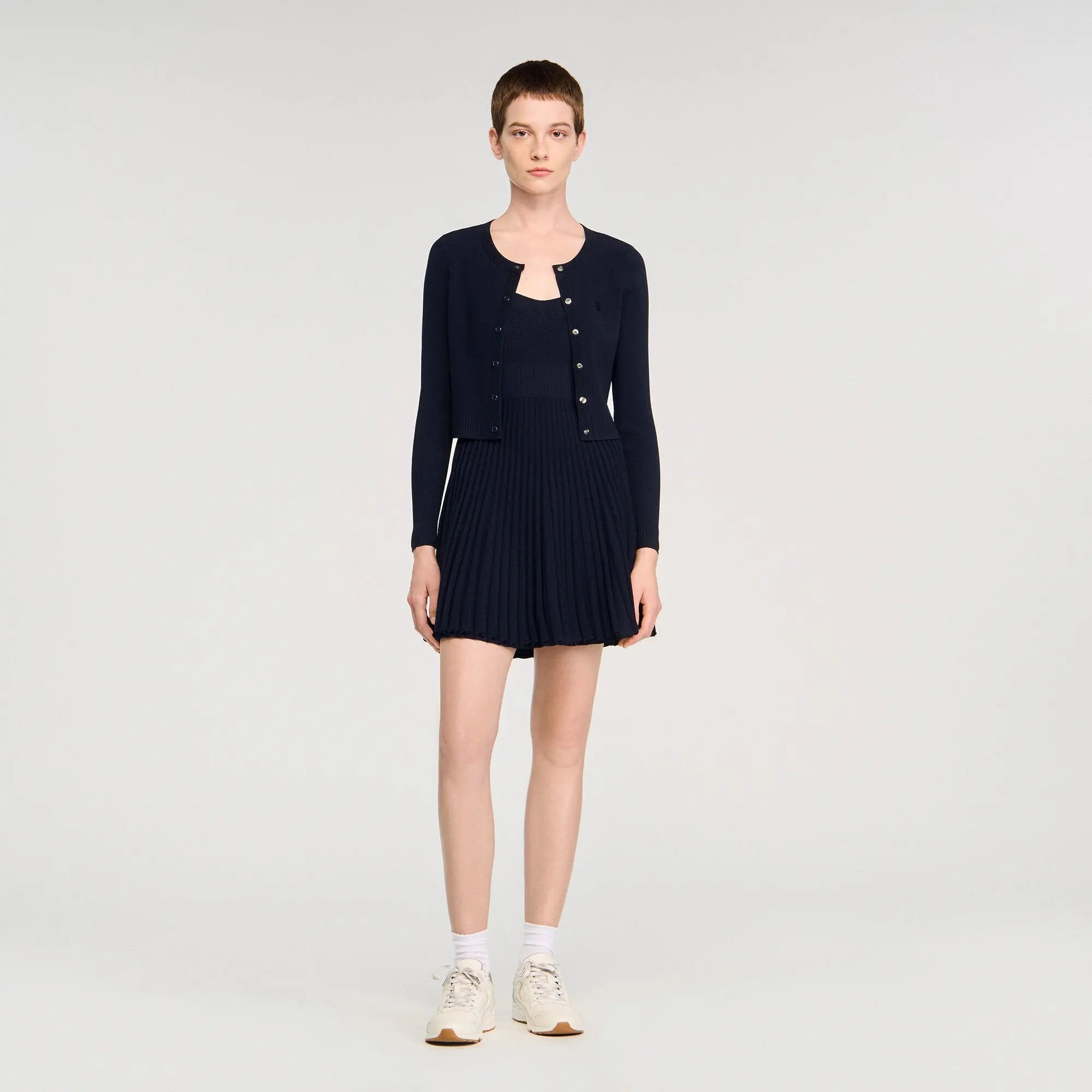 Cardigan en maille fine - CALVERO