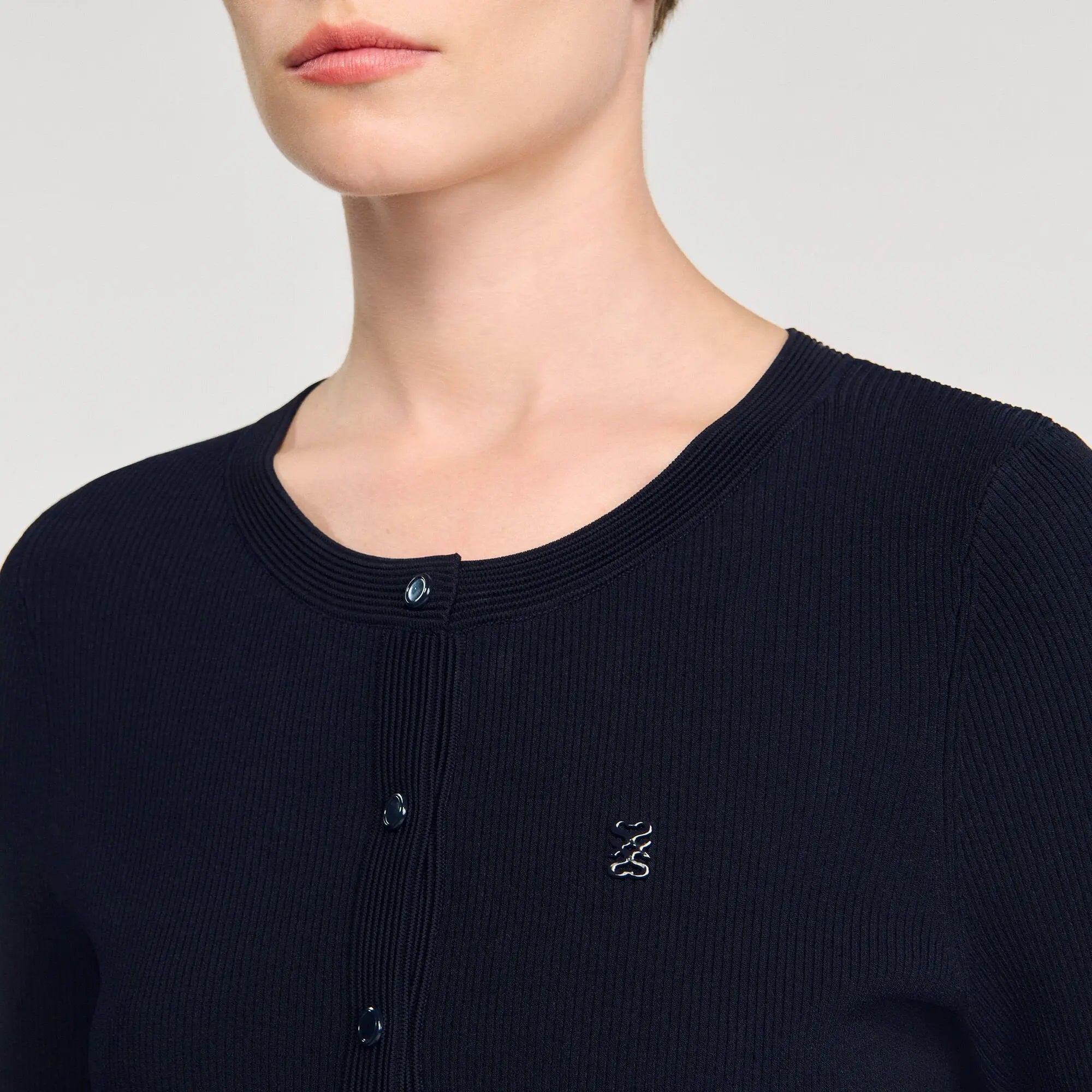 Cardigan en maille fine - CALVERO