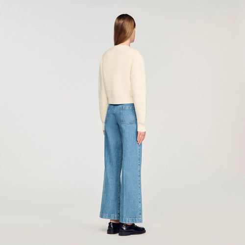 Cardigan en maille texturée - CALVERO