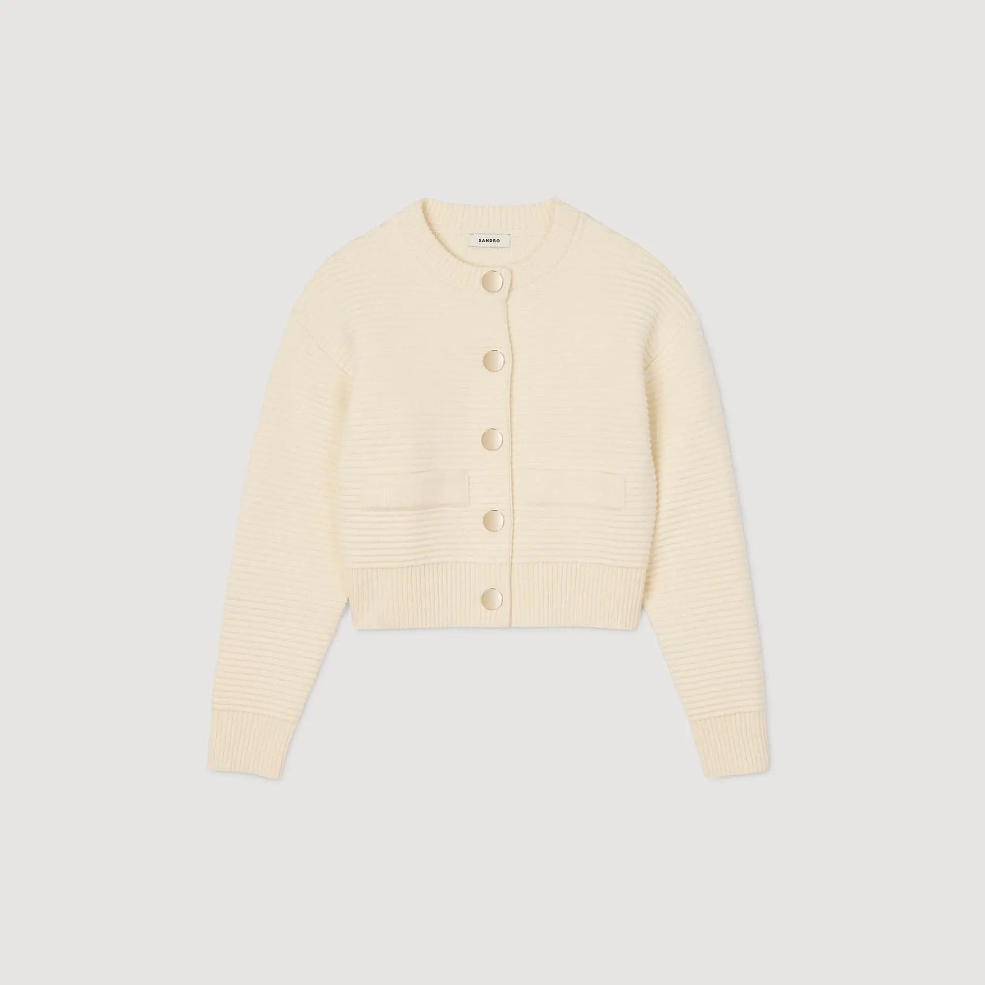 Cardigan en maille texturée - CALVERO