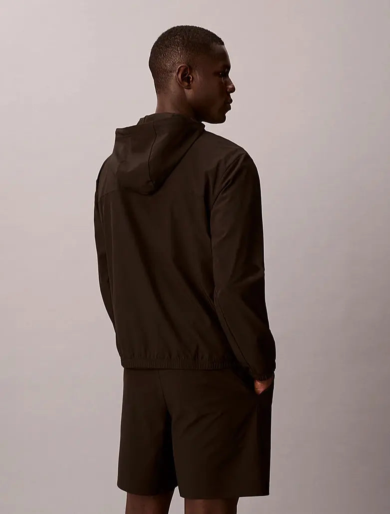 Coupe-vent à capuche déperlant Calvin Klein