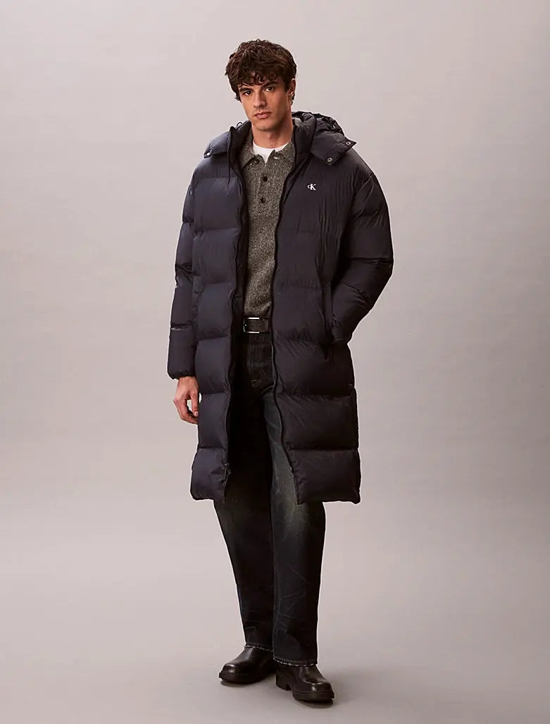 Doudoune à capuche en nylon Calvin Klein