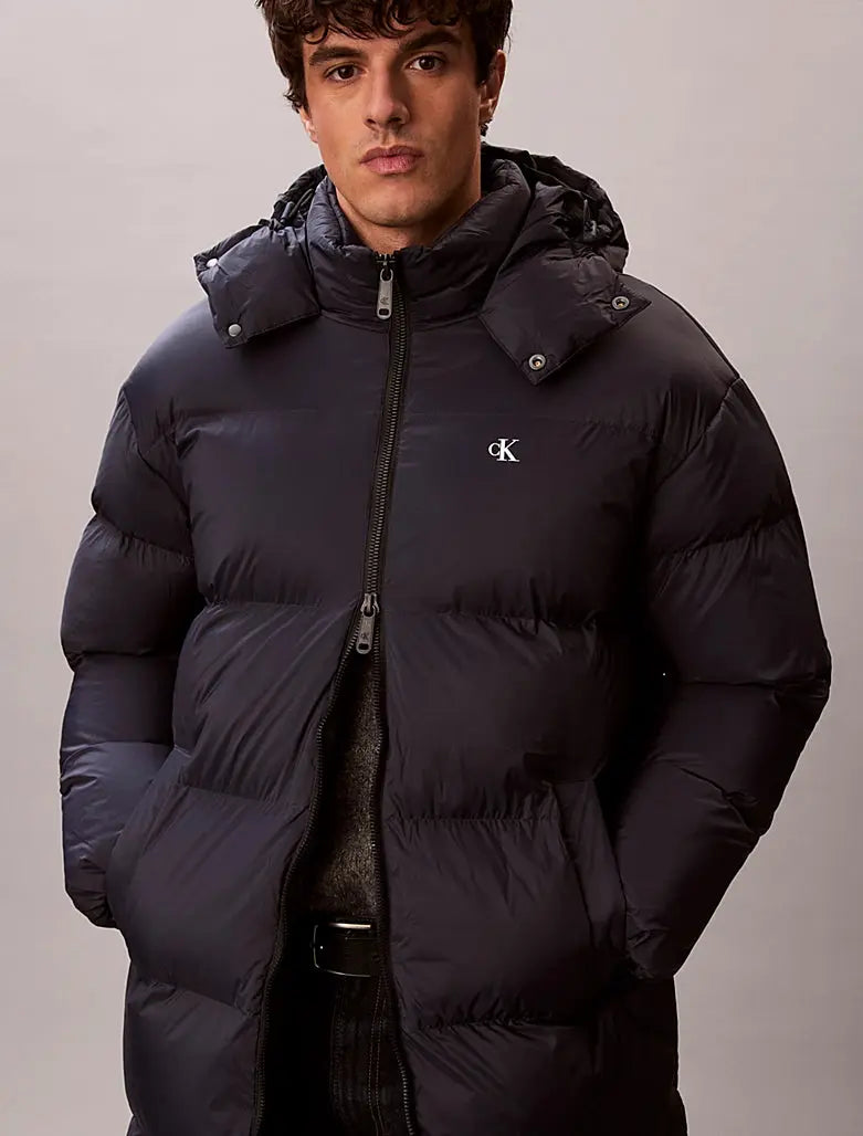 Doudoune à capuche en nylon Calvin Klein