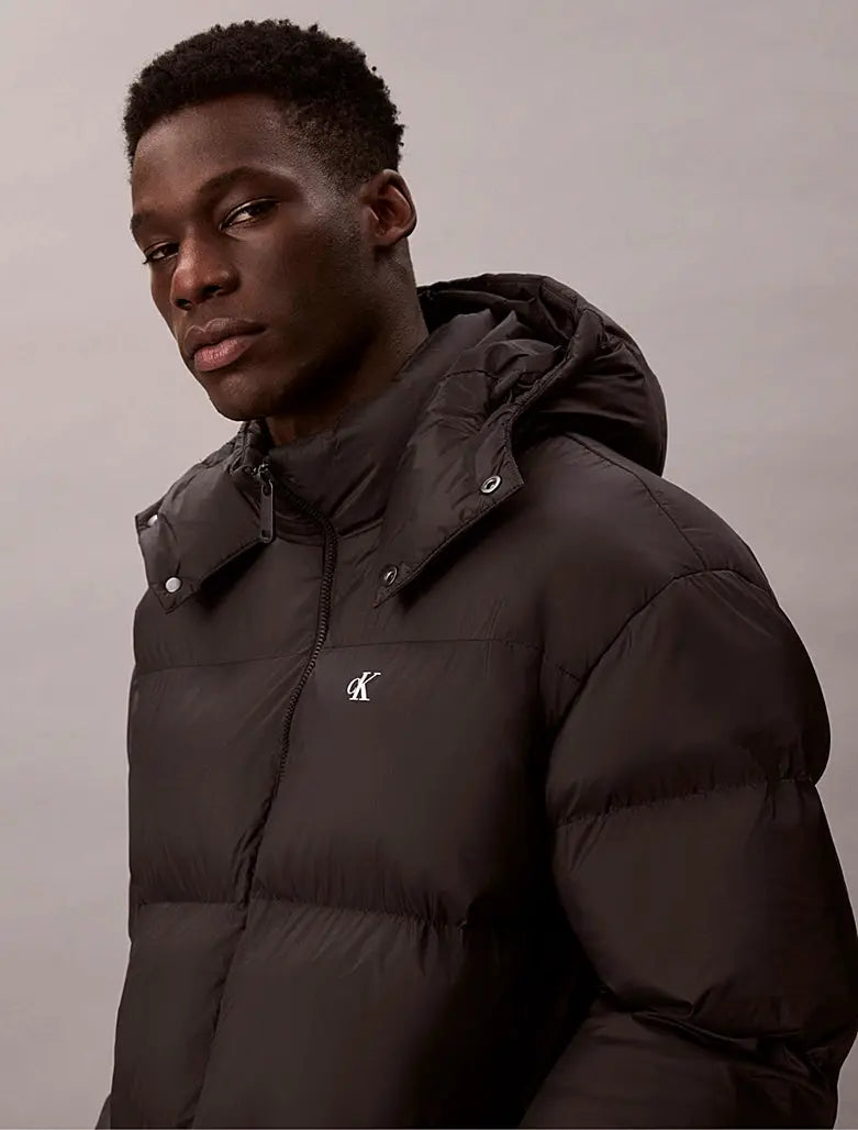 Doudoune à capuche en nylon Calvin Klein