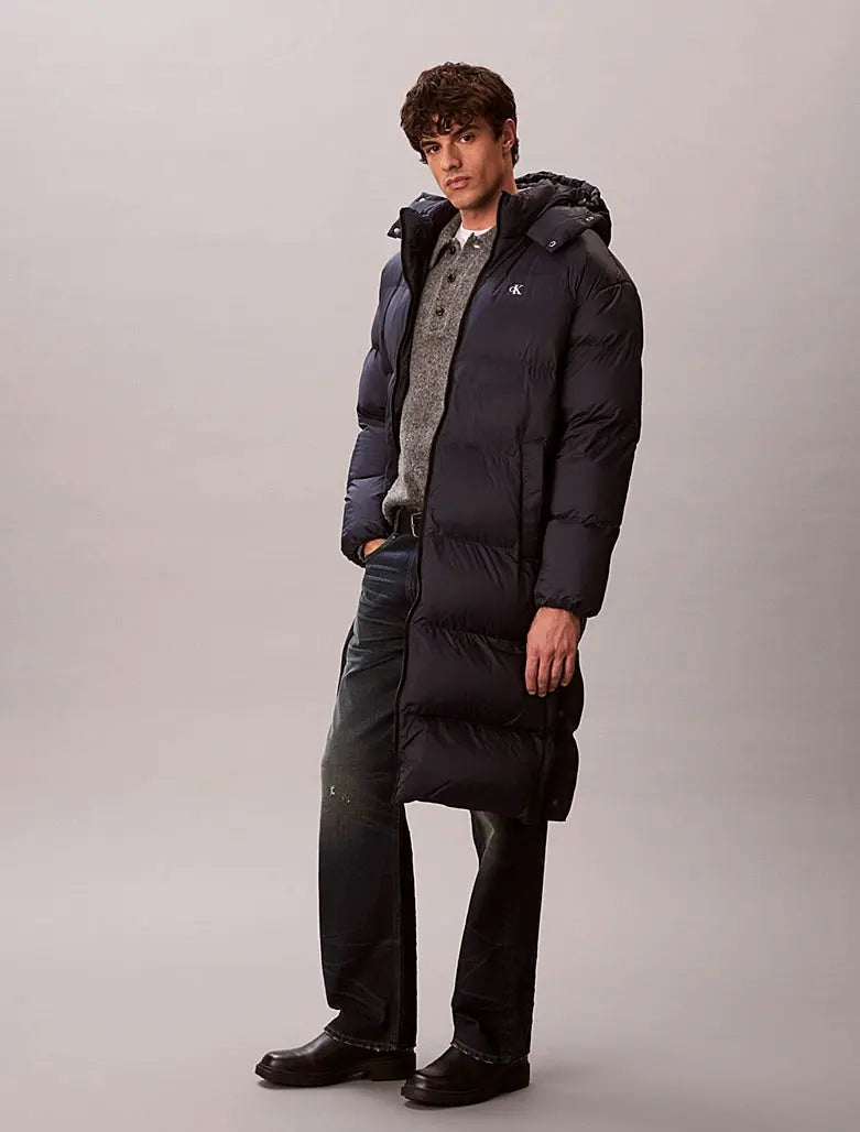 Doudoune à capuche en nylon Calvin Klein