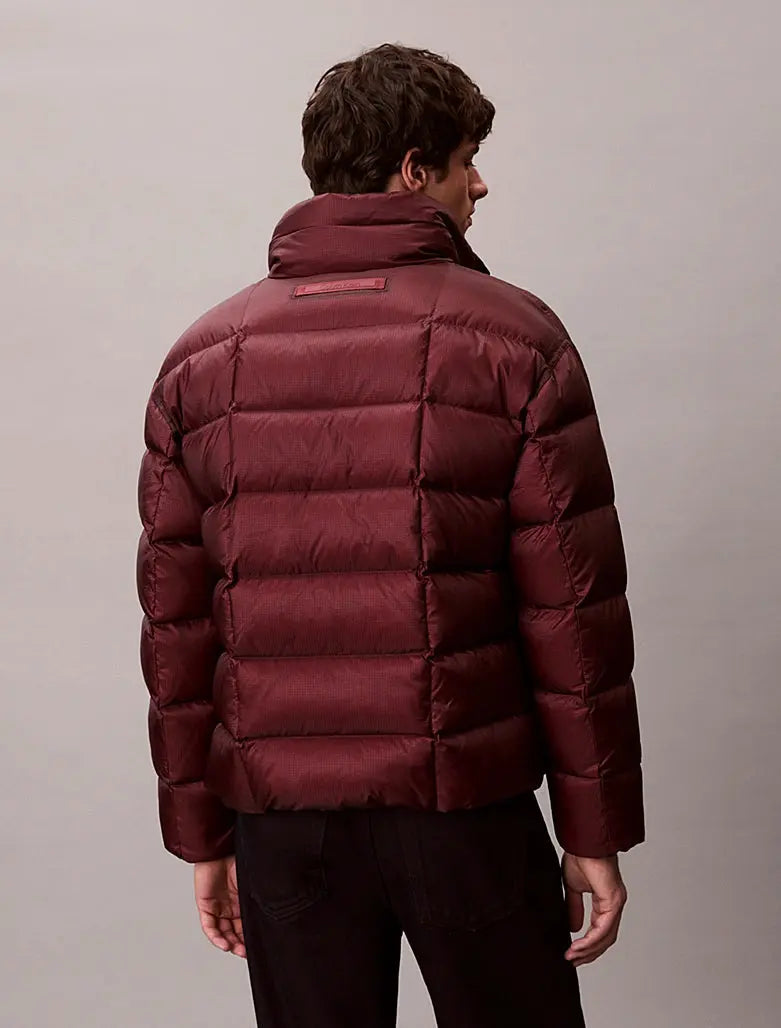 Doudoune à col cheminée en tissu indéchirable Calvin Klein