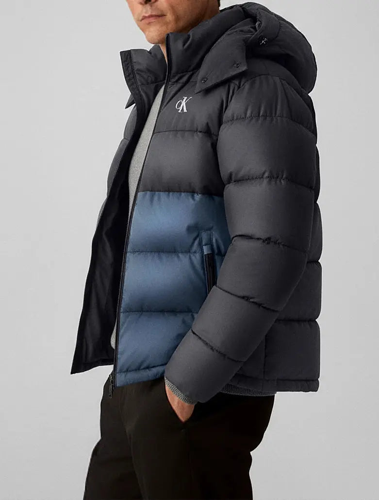 Doudoune color-block en nylon Calvin Klein