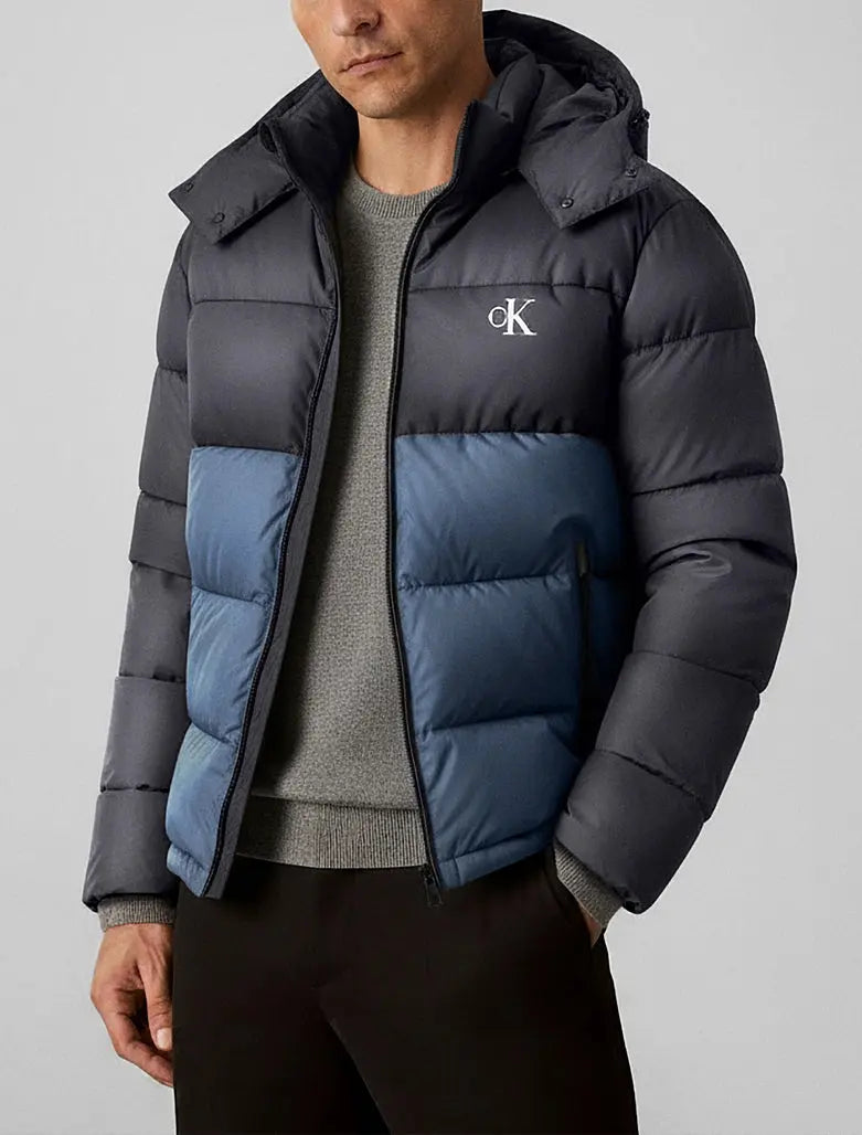 Doudoune color-block en nylon Calvin Klein