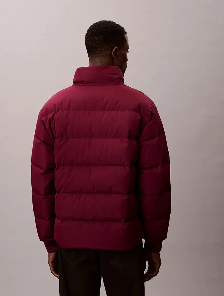Doudoune en chenille avec monogramme Calvin Klein