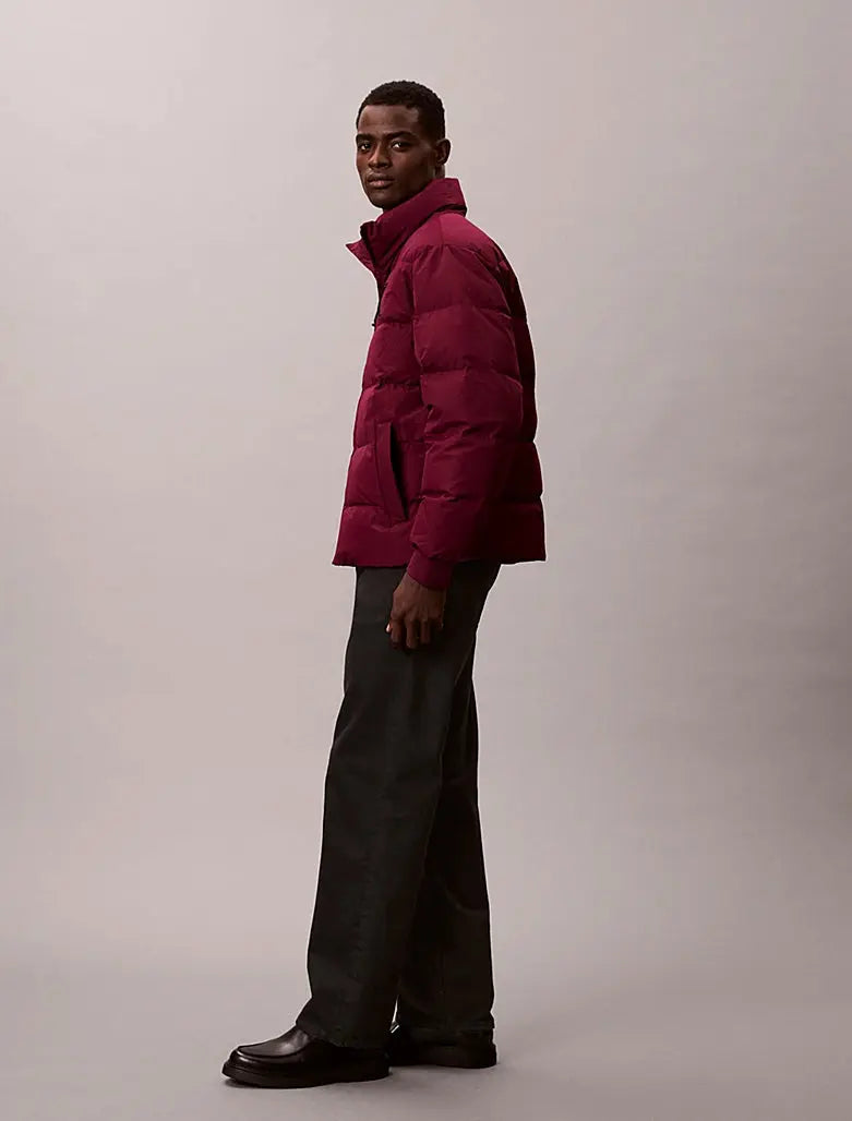 Doudoune en chenille avec monogramme Calvin Klein