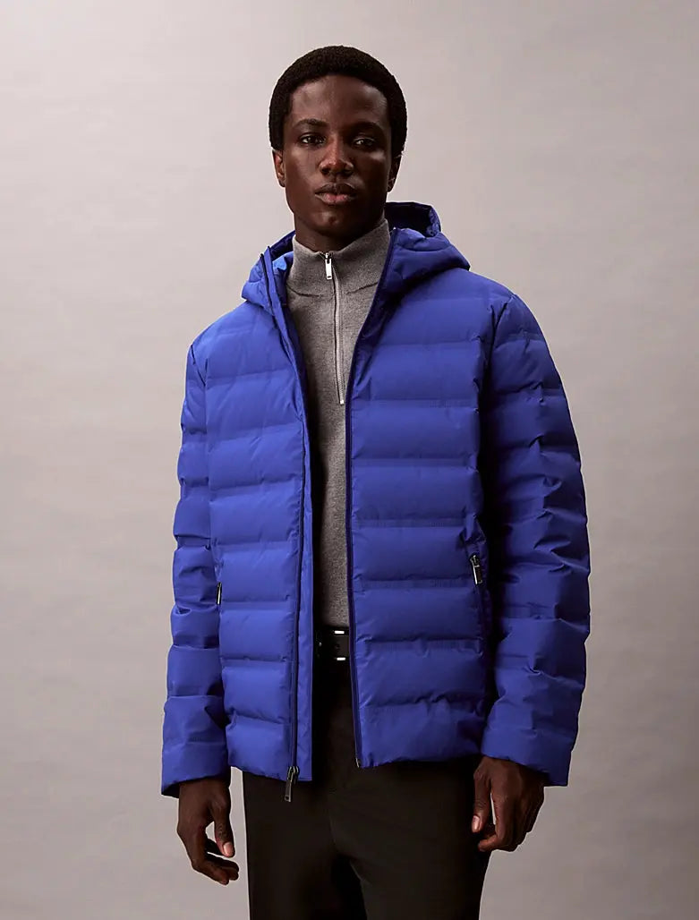 Doudoune matelassée compressible avec logo gaufré Calvin Klein