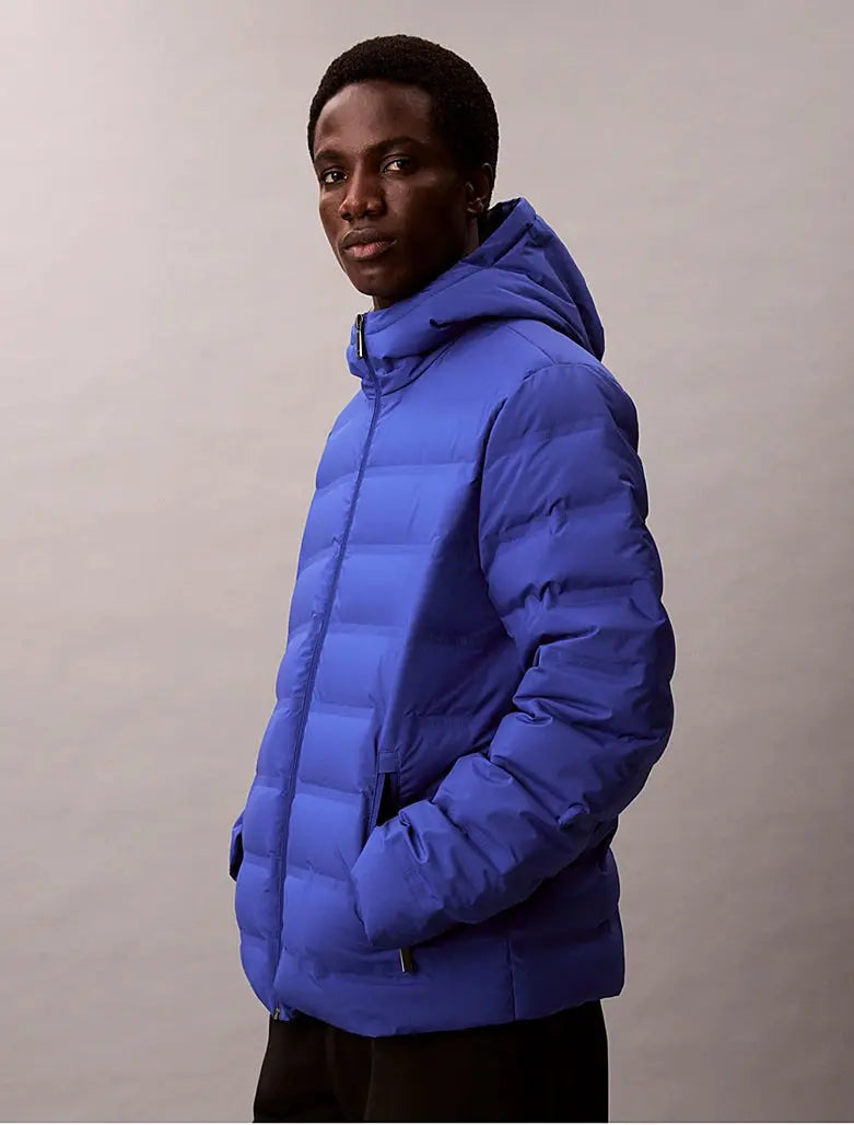 Doudoune matelassée compressible avec logo gaufré Calvin Klein