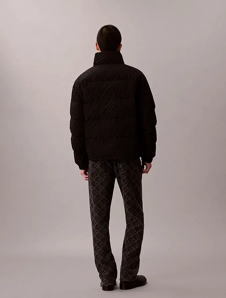 Doudoune réversible avec logo emblématique intégral Calvin Klein