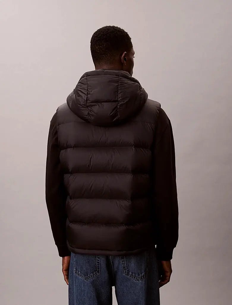 Doudoune sans manches à capuche Calvin Klein