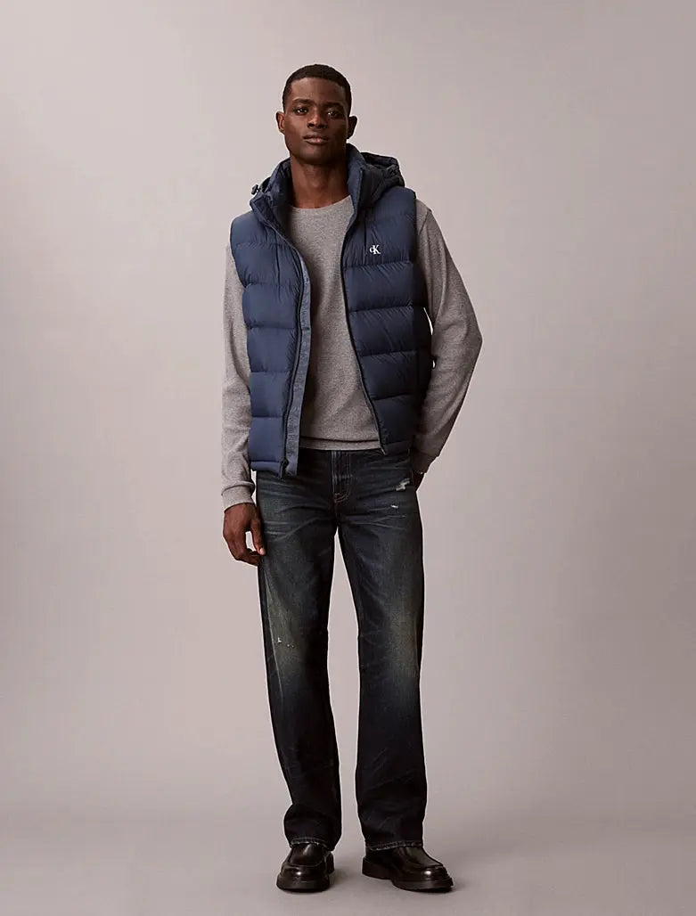Doudoune sans manches à capuche Calvin Klein