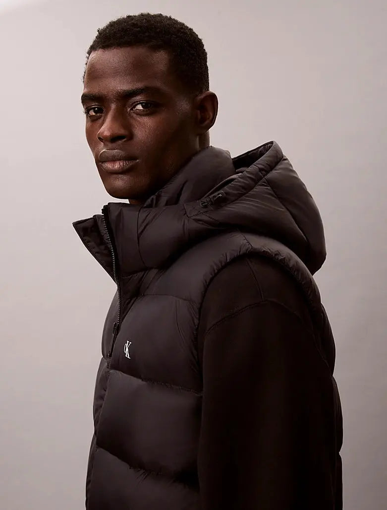 Doudoune sans manches à capuche Calvin Klein